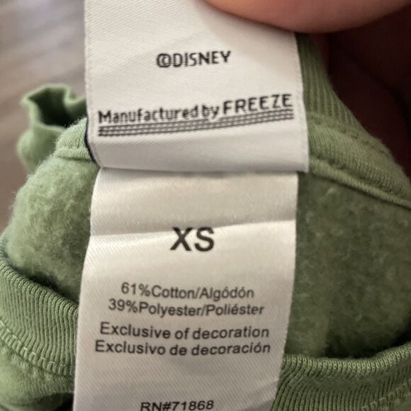 101 Dalmatians Pullover Sweater London England Green Size XS Embroidered - Picture 7 of 8